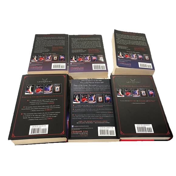 Books Marissa Meyer THE LUNAR CHRONICLES Mixed Set of 6 Cinders Series - Picture 5 of 6